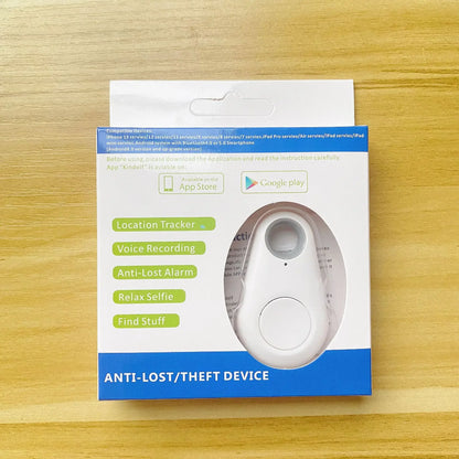 Mini Fashion Smart Dog Pets Bluetooth 4.0 GPS Tracker Anti-Lost Alarm Tag Wireless Child Bag Wallet Key Finder Locator