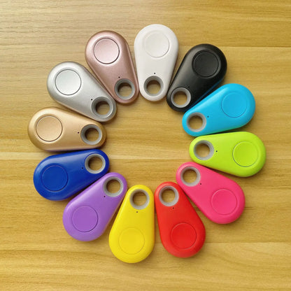 Mini Fashion Smart Dog Pets Bluetooth 4.0 GPS Tracker Anti-Lost Alarm Tag Wireless Child Bag Wallet Key Finder Locator
